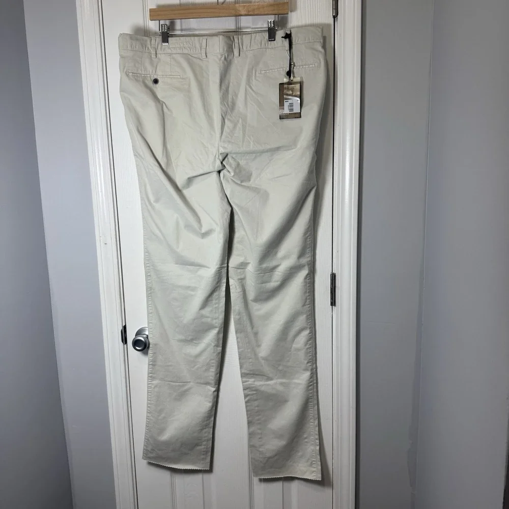 Hiltl Pants Mens 42x38 Original Khakis Contemporary NEW